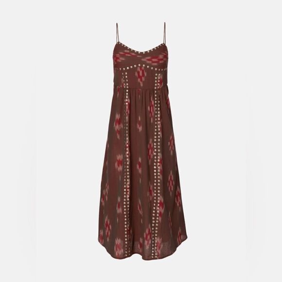 NWT Alix of Bohemia Autumn Burnished Ikat Dress - Picture 1 of 3